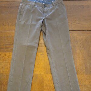 Women's Eddie Bauer Sz 2P TAUPE Business / Casual Pants cotton Wrinkle Resistent